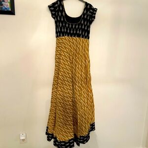 Ikat Maxi Dress -Cultural? No size